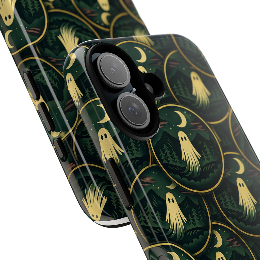 Ghost Moon Phone Case — Spooky Forest Tough Case