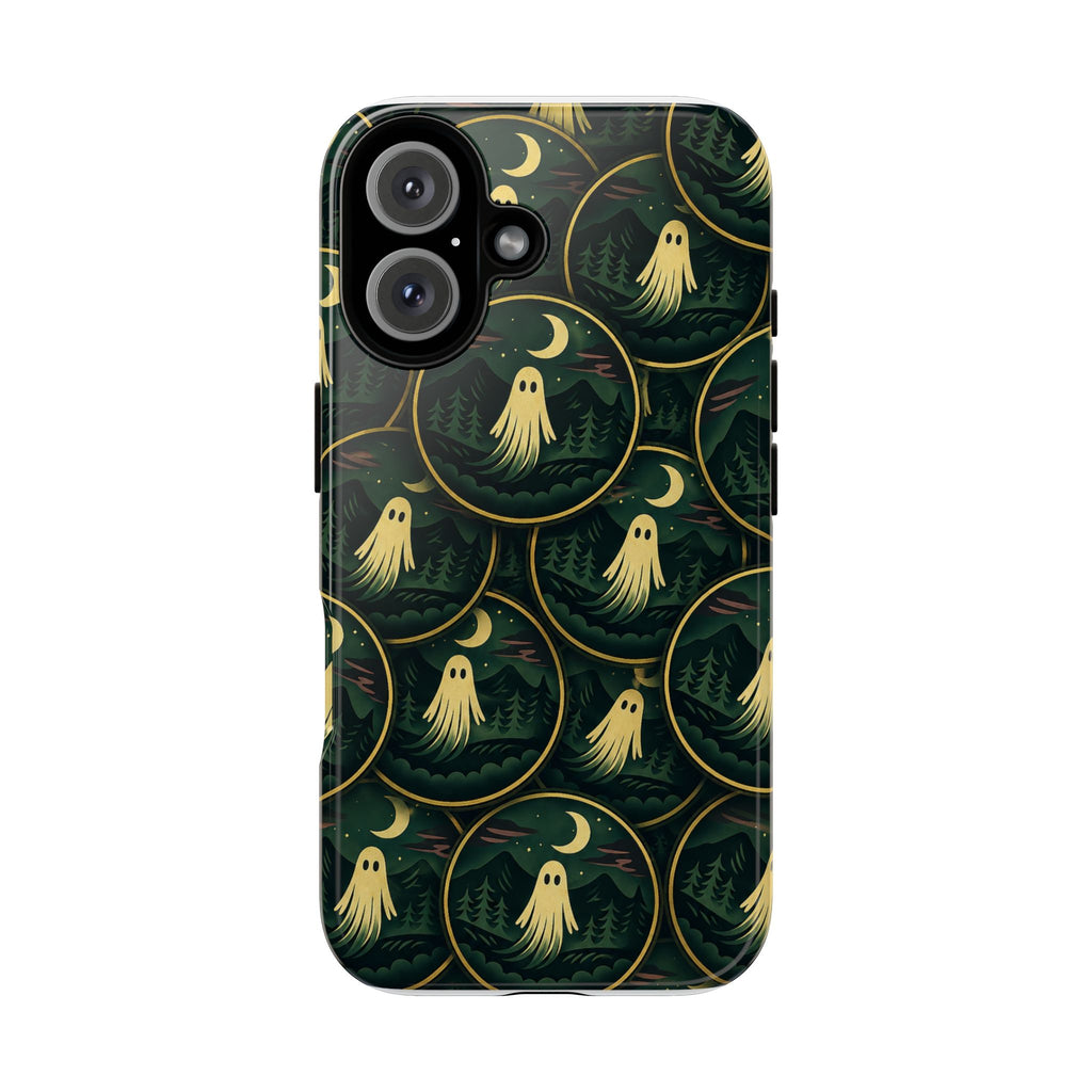 Ghost Moon Phone Case — Spooky Forest Tough Case