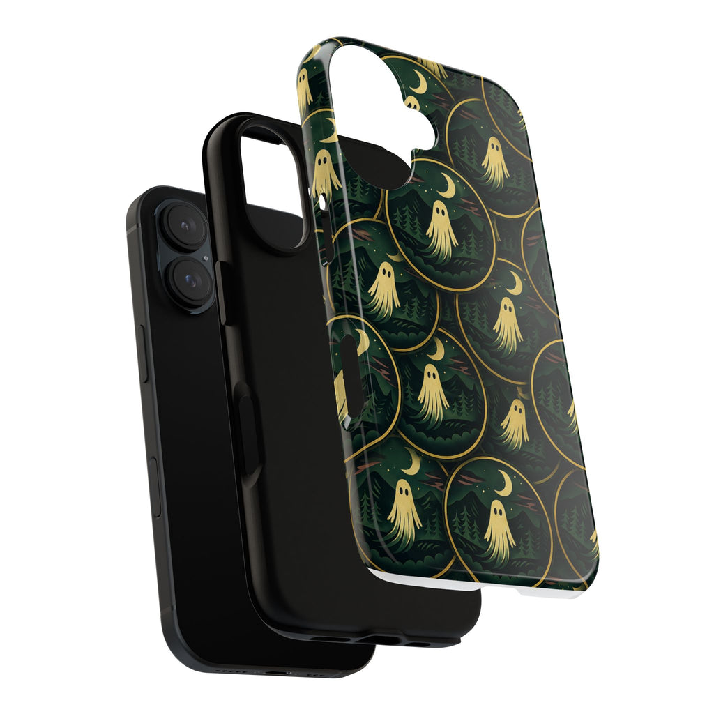 Ghost Moon Phone Case — Spooky Forest Tough Case