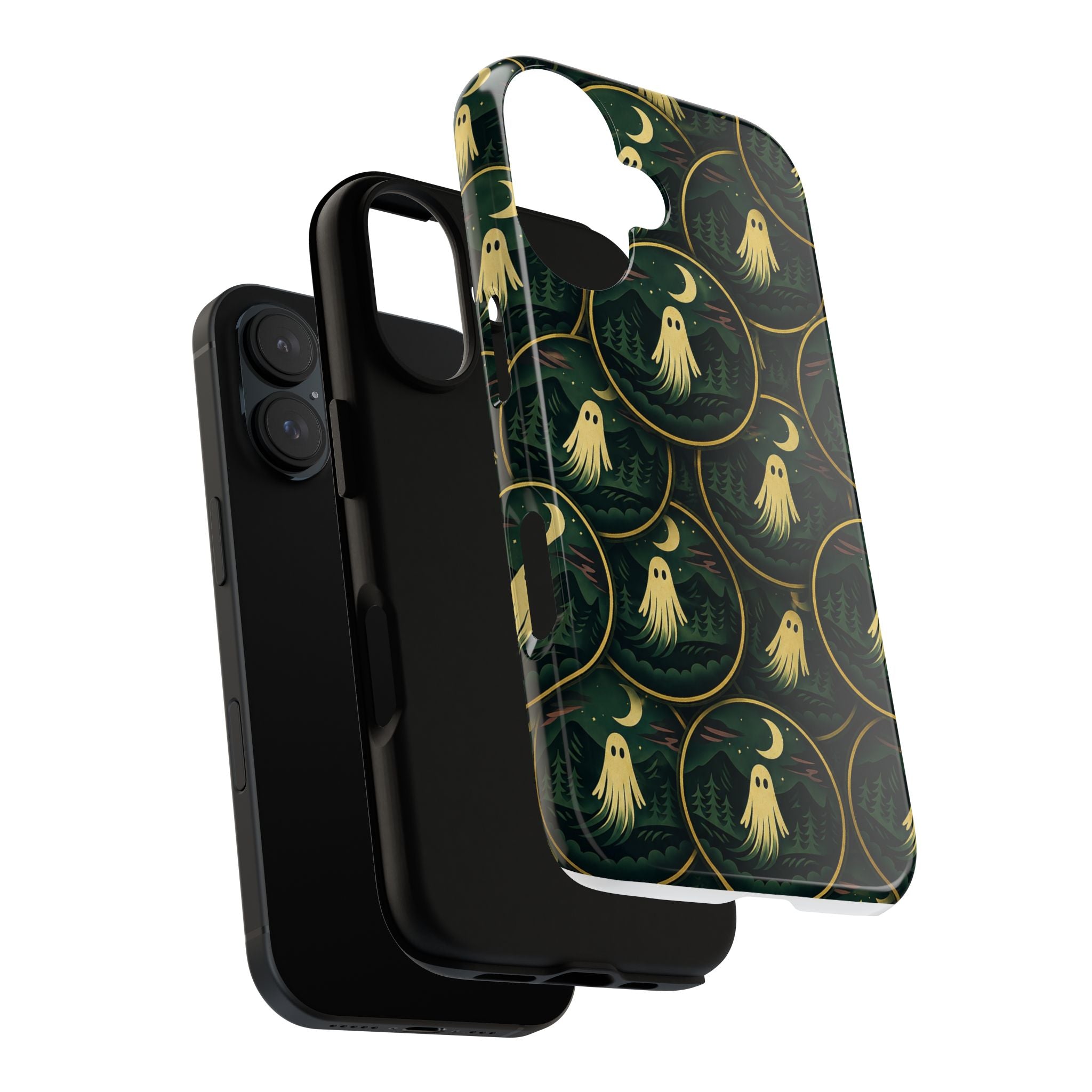 Ghost Moon Phone Case — Spooky Forest Tough Case