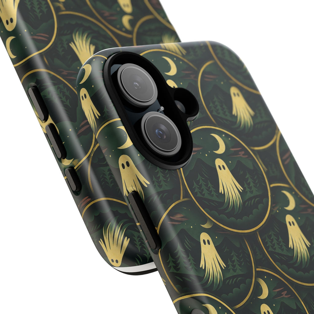 Ghost Moon Phone Case — Spooky Forest Tough Case