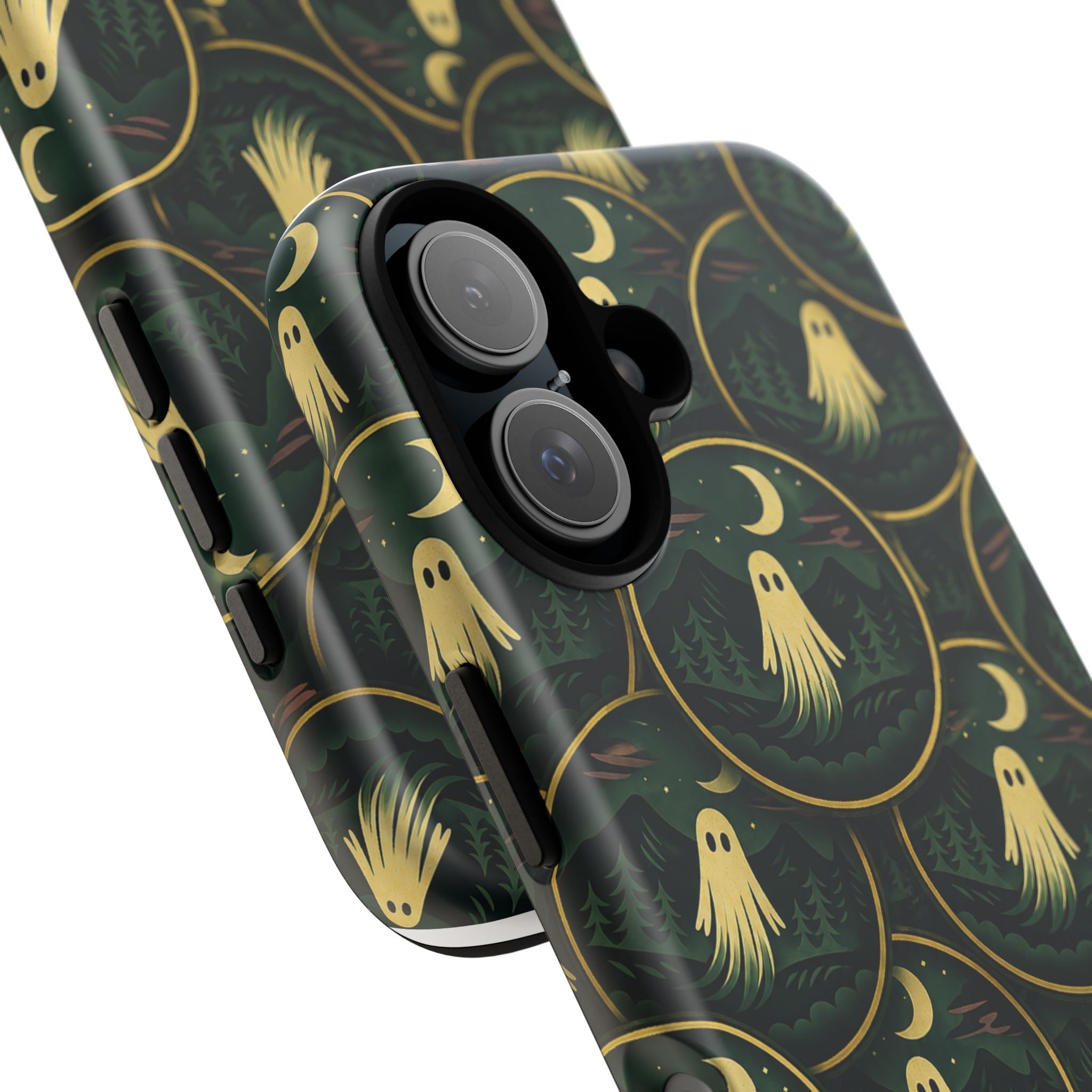 Ghost Moon Phone Case — Spooky Forest Tough Case