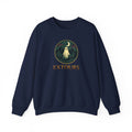 Crewneck Sweatshirt — 'Extours' Ghost Nightscape Graphic
