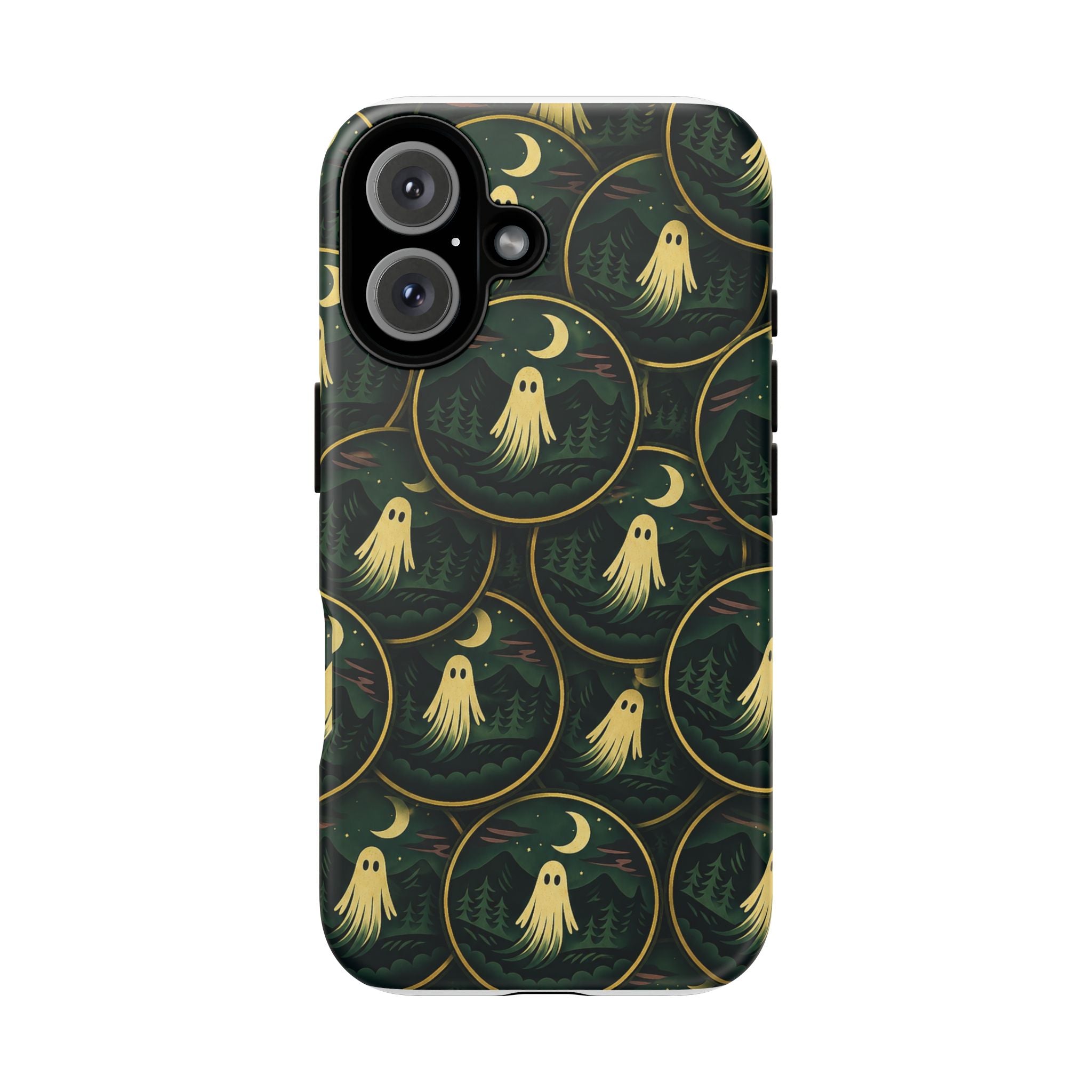 Ghost Moon Phone Case — Spooky Forest Tough Case